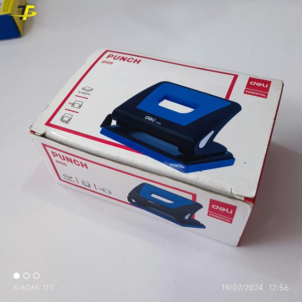 Máy đục lỗ 15 tờ - Deli 105