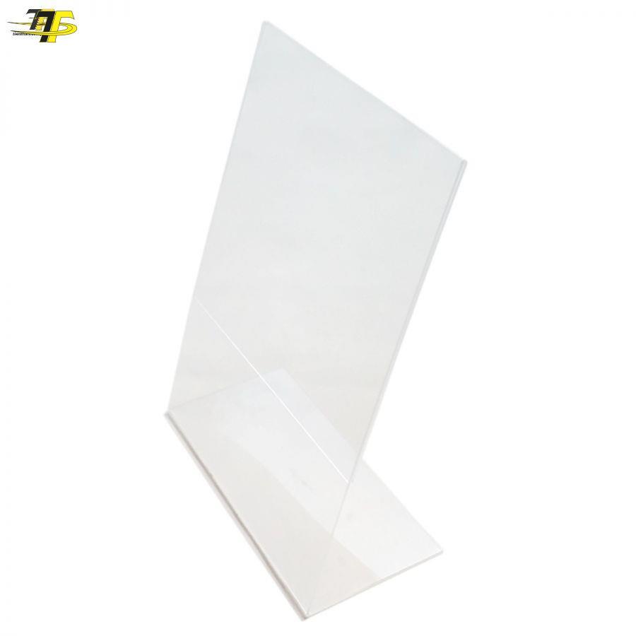 Kệ Mica Để 1 Giấy Ngang A5 - Mica 2mm F02, Kt 21x15 cm