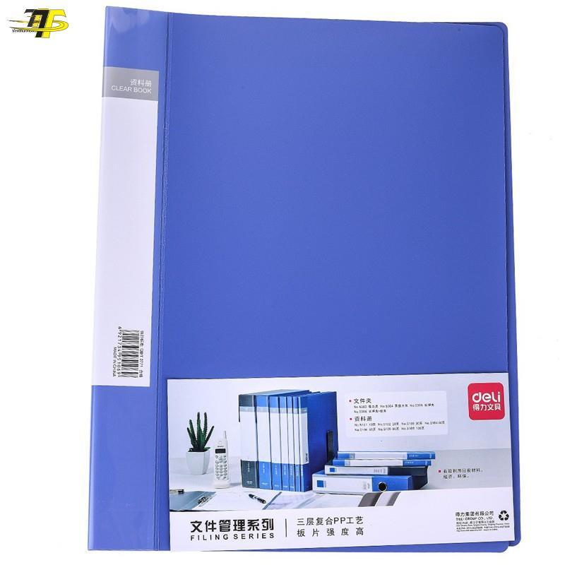 Bìa nhựa 40 lá - File 40 lá Deli 5240 (E5240)