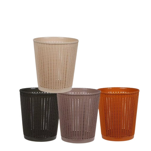 [Top Value] Thùng Rác Nhựa Đan Mây NH110 Size To Đựng Đồ Đựng Rác Tiện Lợi Bền Bỉ