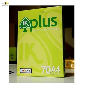 Giấy in IK Plus A4 Định Lượng 70gsm