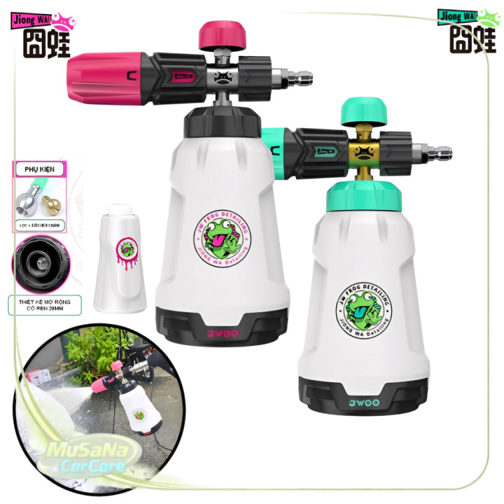 [SG] Bình Phun Tạo Bọt Tuyết JIONG WA Forg Foam Generator Hàng Nội Địa Trung - JWFFG - Giao Hỏa Tốc 