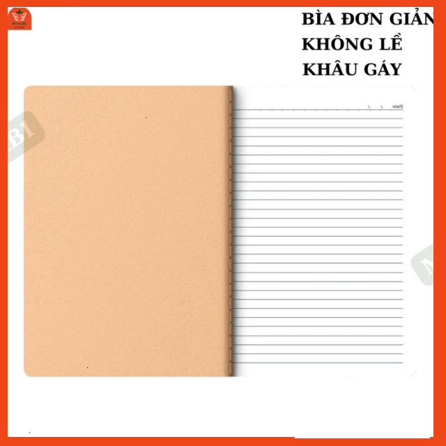 Vở kẻ ngang 72/120 trang 80gsm B5 BASIC chống lóa mắt , tập vở kẻ ngang học sinh , vở ghi giá rẻ - M