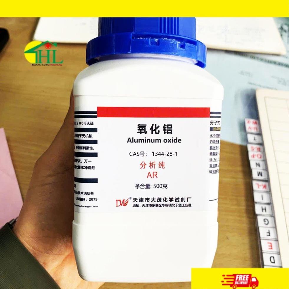 AL2O3 500g hoá chất thí nghiệm - Alumnium oxide