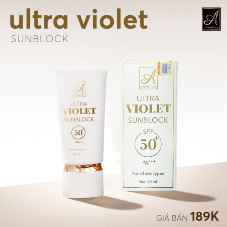 Kem Chống Nắng Acosmetics Phương Anh Ultra Violet Chính Hãng 50ML  shop - PINK SHOP
