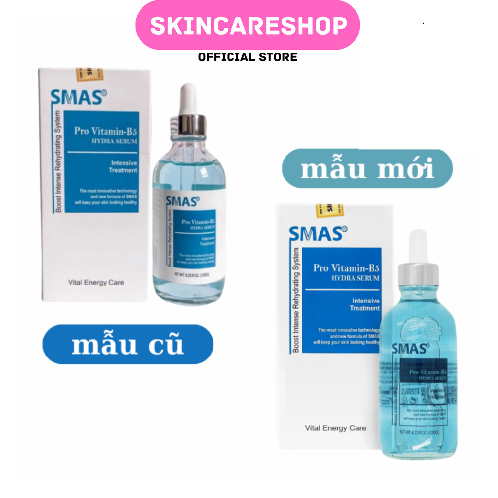 Serum B5 SMAS cấp ẩm, phục hồi da Pro Vitamin B5 Hydra Serum 120ml SKINCARESHOP
