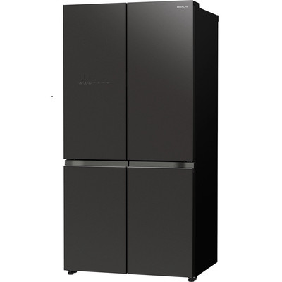 Tủ Lạnh 4 Cánh 569L Hitachi Inverter R-WB640VGV0 (GMG) - Ngăn Đông Dưới, French Bottom Freezer - Màu Xám thủy tinh