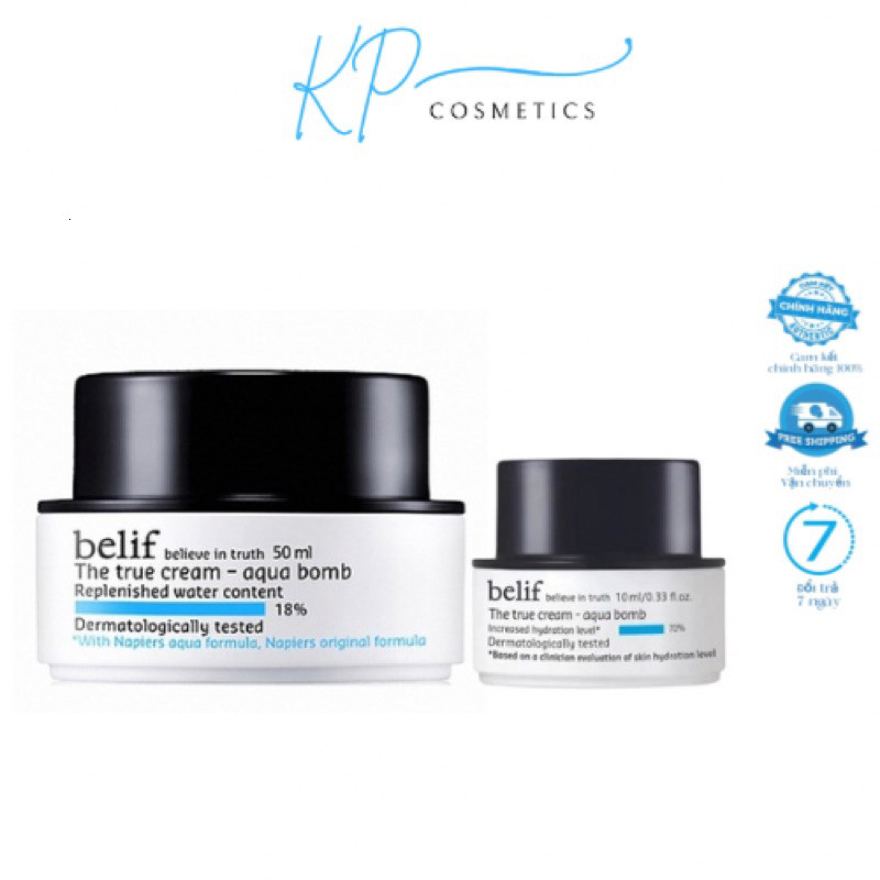 [Chính Hãng] Kem Dưỡng Cấp Ẩm Belif The True Cream Aqua Bomb