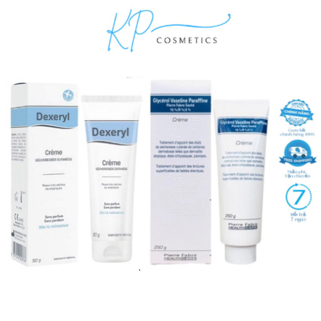 [Chính Hãng] KEM NẺ DEXERYL PHÁP MẪU MỚI ( GLYCEROL) DÙNG CHO CẢ GIA ĐÌNH 250G