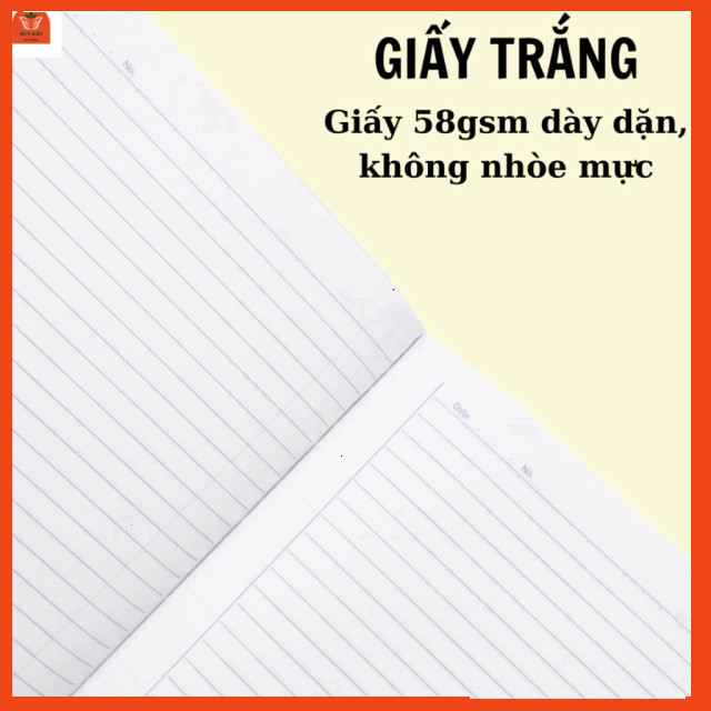 Vở kẻ ngang 200 trang a4 Hồng Hà, sổ a4 ghi chép giá rẻ cute tập vở kẻ ngang học sinh dán gáy sổ tay