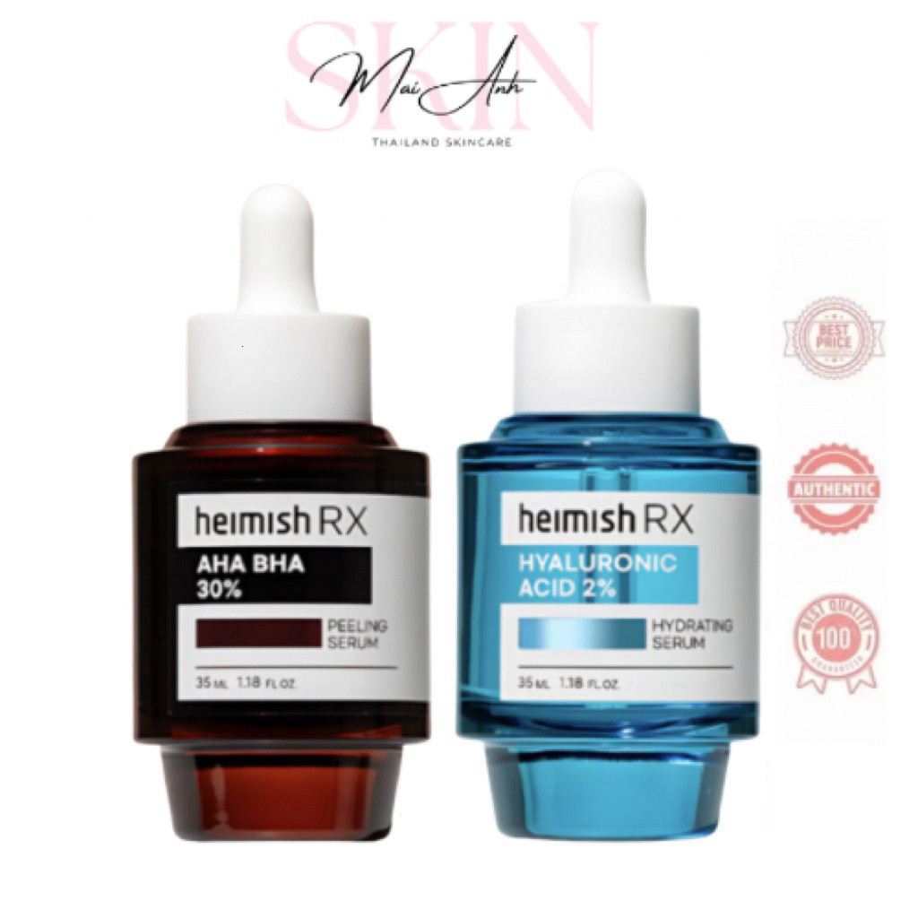 [Chính Hãng] Tinh chất peel da heimish RX AHA BHA 30% PEELING SERUM