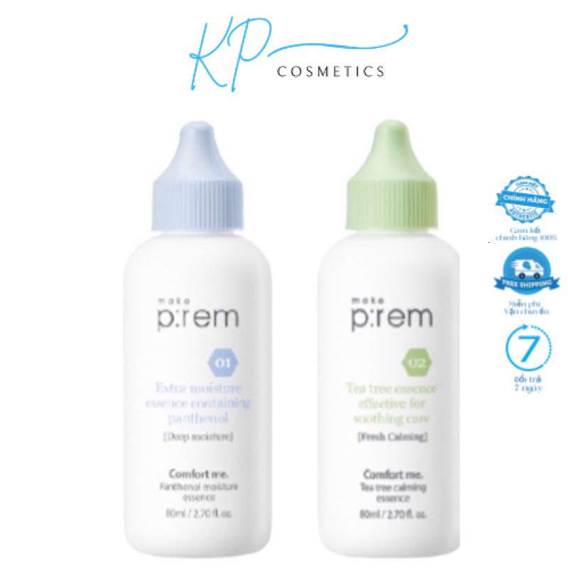 [Chính Hãng] Tinh Chất B5 Make Prem Comfort Me Panthenol Moisture & Tea Tree Effective For