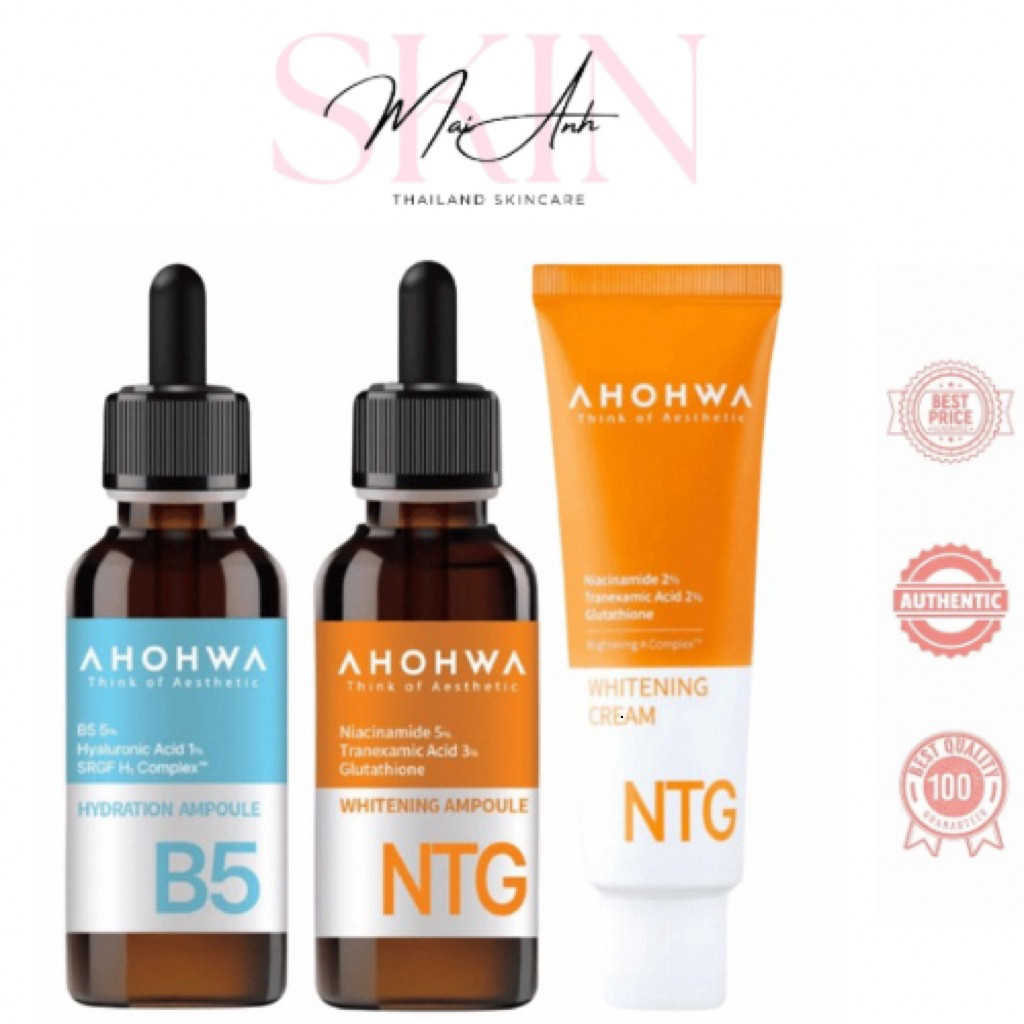 [Chính Hãng] Ahohwa Skincare - Sản Phẩm Dưỡng Sáng Da Mờ Nám