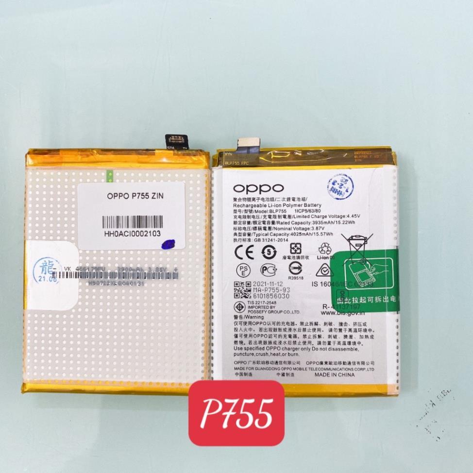 PIN ZIN OPPO RENO 3 - OPPO RENO 3 PRO 4G - BLP755 - P755