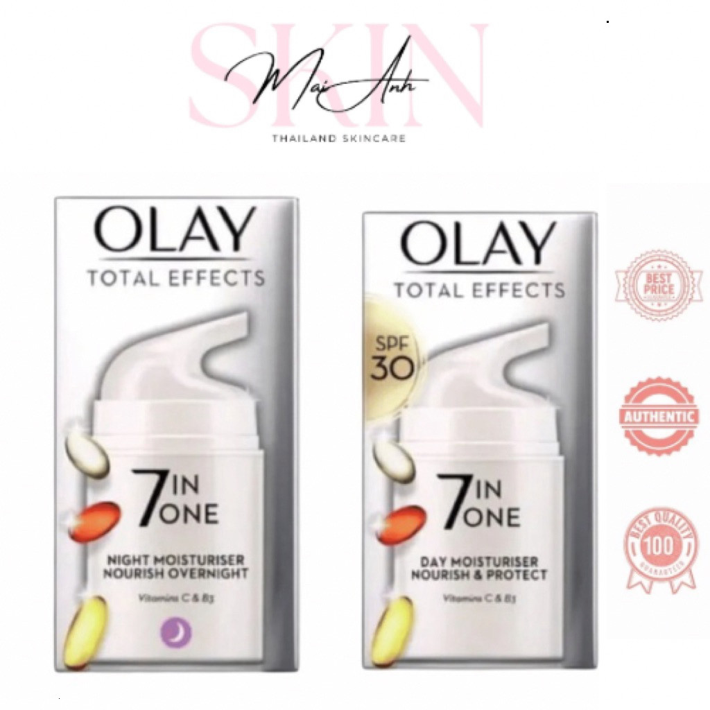 [Chính Hãng] Olay 7 In 1 UK Version Day and Night Cream - Kem Dưỡng Olay 7 In 1 Bản UK Ban Ngày Và B