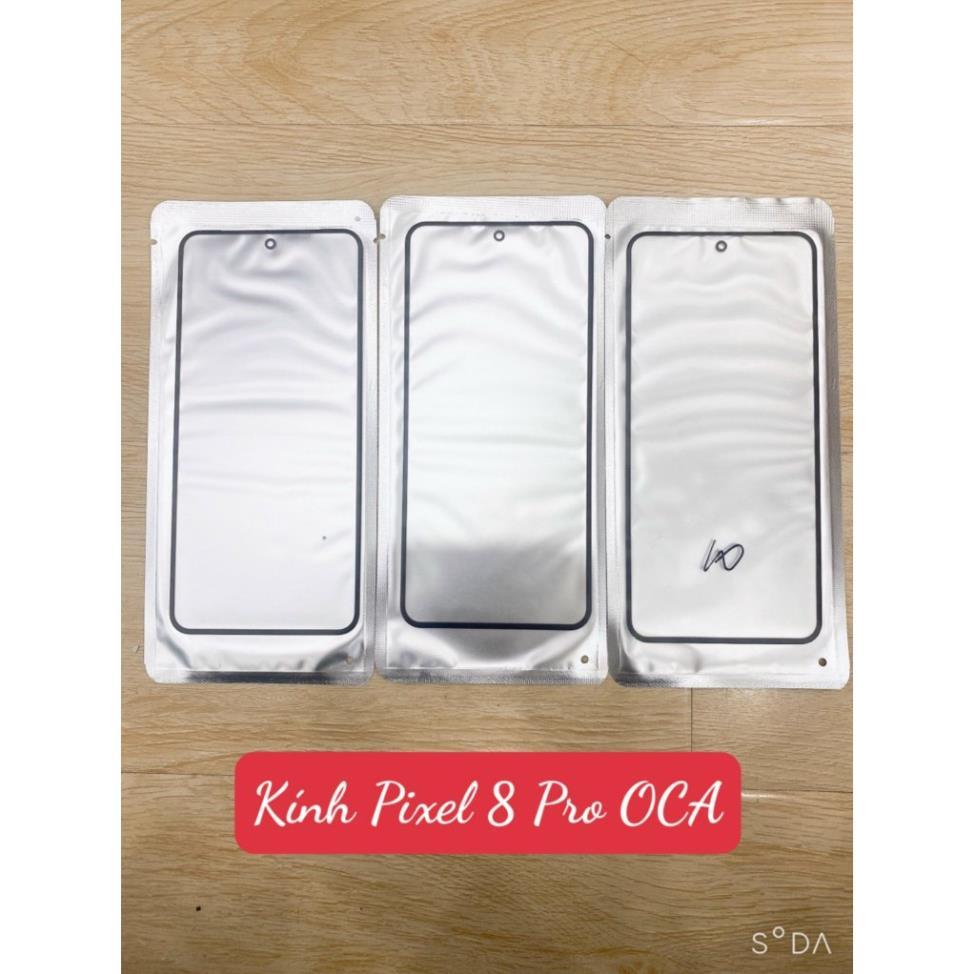pixel 8 PRO - Kính ép màn hình có keo oca google pixel 8 pro - kính ép liền keo - kính pixel 8 pro