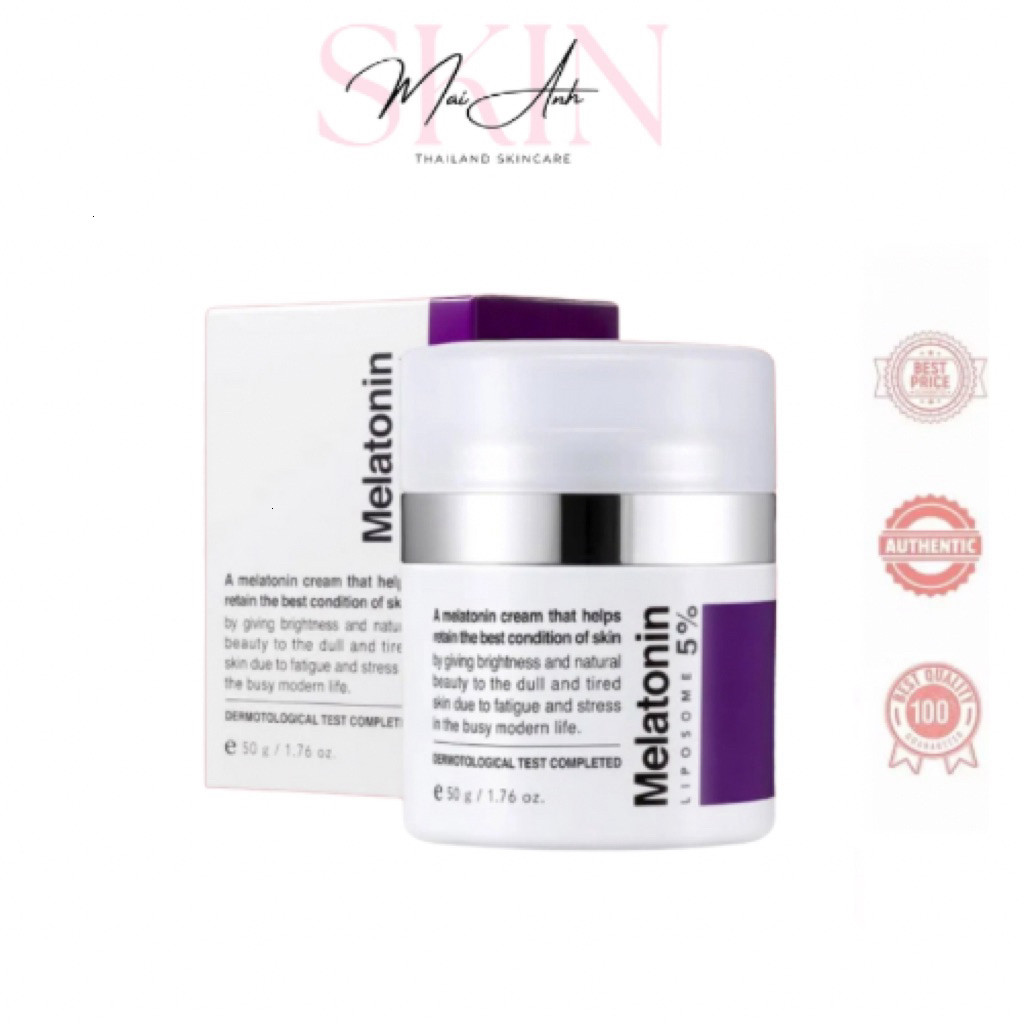 [Chính Hãng] Kem Dưỡng Chống Lão Hóa Chuyên Sâu Maxclinic Time Return Melatonin Cream 50g