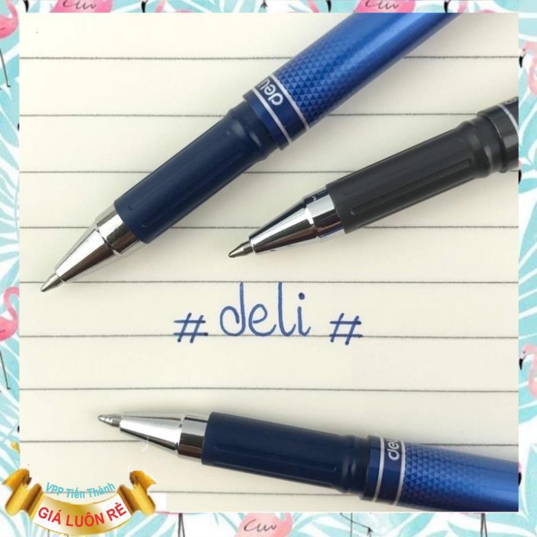 Bút Gel cao cấp Deli G11-BL 0.7mm / Bút ký Deli Upal G11-BL 0.7mm