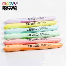 Bút dạ quang Marvy 8000 màu Pastel