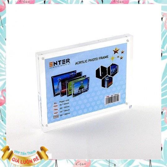 Menu mica, khung hình mica dày 10mm x 2 tấm, 9x12cm FR05/FR06/FR07/FR08 -
