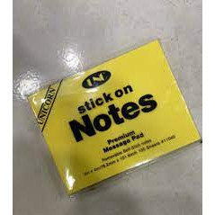 Giấy note vàng 3x4 UNC 7,6cmx10,5cm