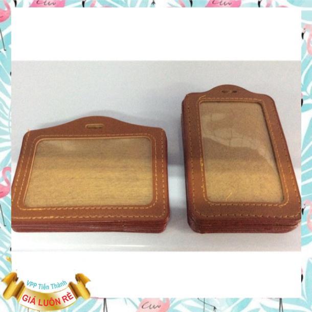 Combo 5 cái Bảng tên da nâu hoặc xanh