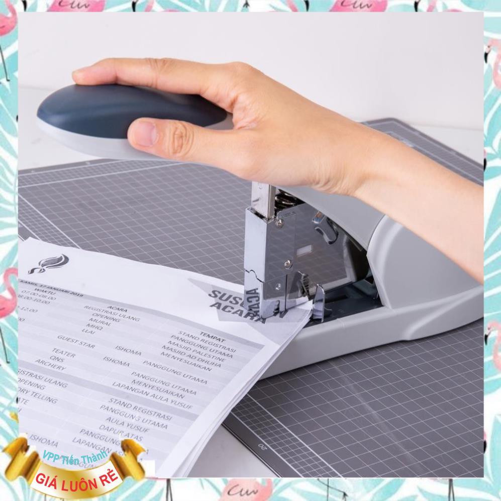 Dập ghim Deli 395, cỡ lớn 210 tờ, Đen, Xám (E0395)