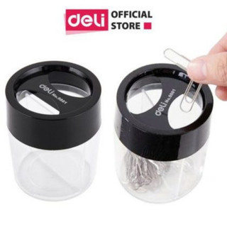 Hộp đựng ghim kẹp deli 9881 (nam châm)