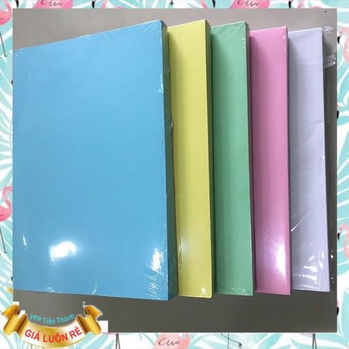 Bìa màu A4 - định lương 180gsm