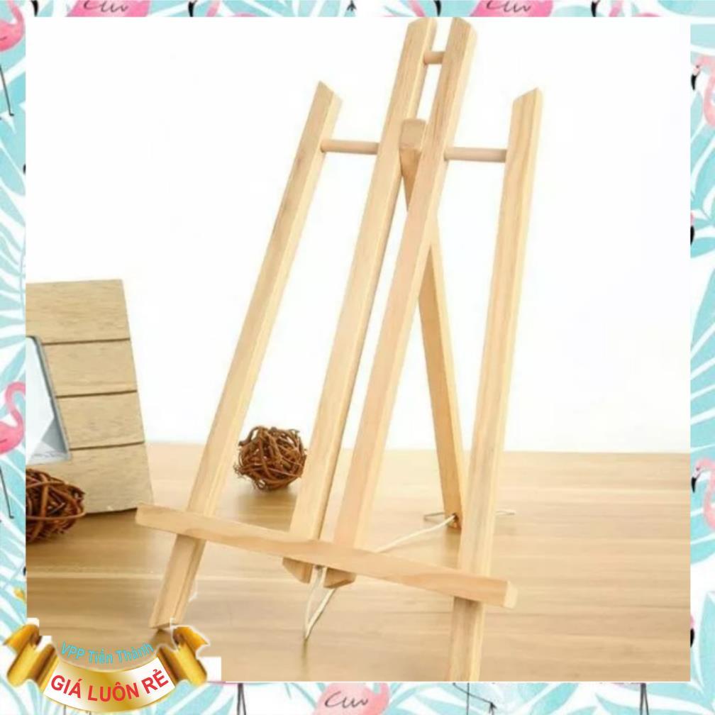 Giá đỡ tranh mini / giá đỡ menu để bàn - gỗ thông cao cấp