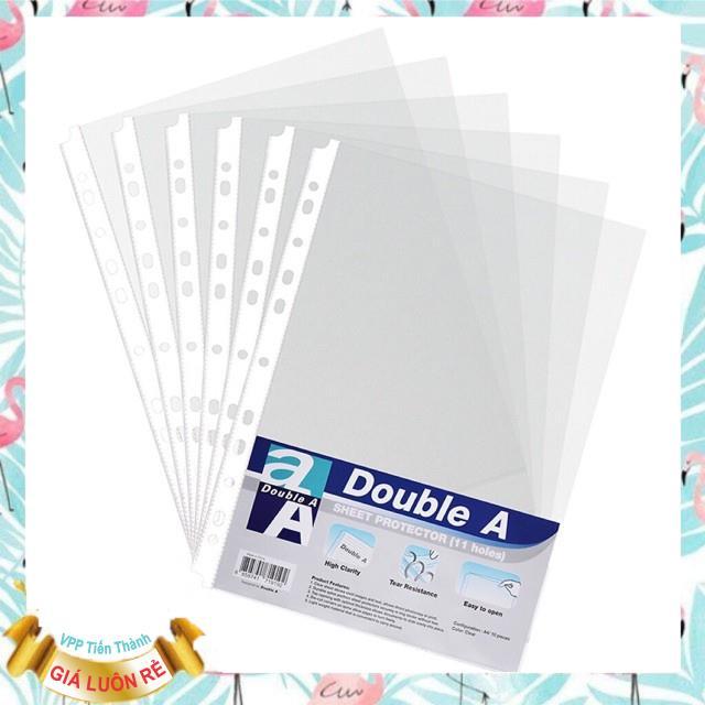 Bìa lỗ DoubleA ( xấp 10 cái )