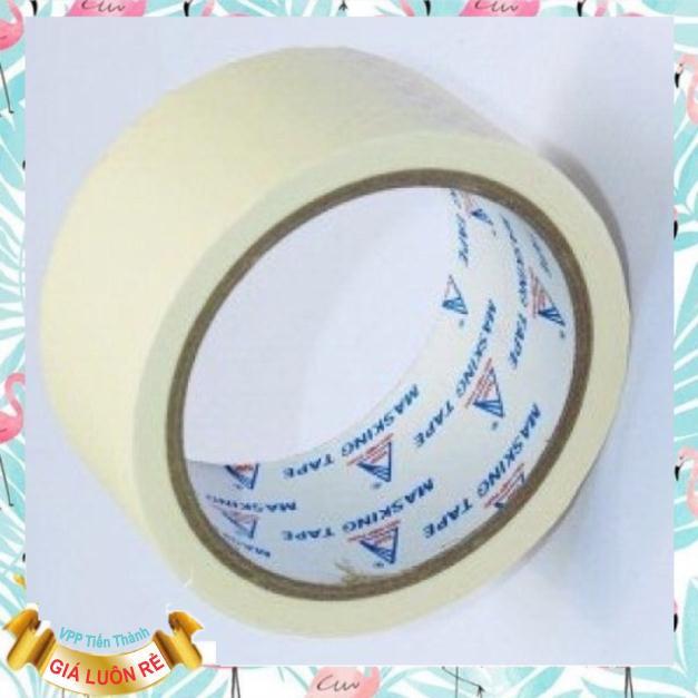 Băng keo giấy 5F - 18 yards đủ
