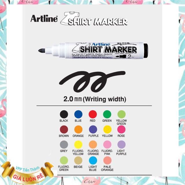 Bút vẽ lên áo Artline EKT-2 Shirt Marker – Japan / Bút vẽ lên vải Artline EKT-2