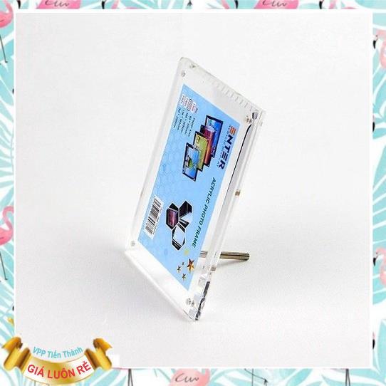Menu mica, khung hình tiện dụng, mica dày 5mm x 2 tấm - FR01/FR02/FR03/FR04 -