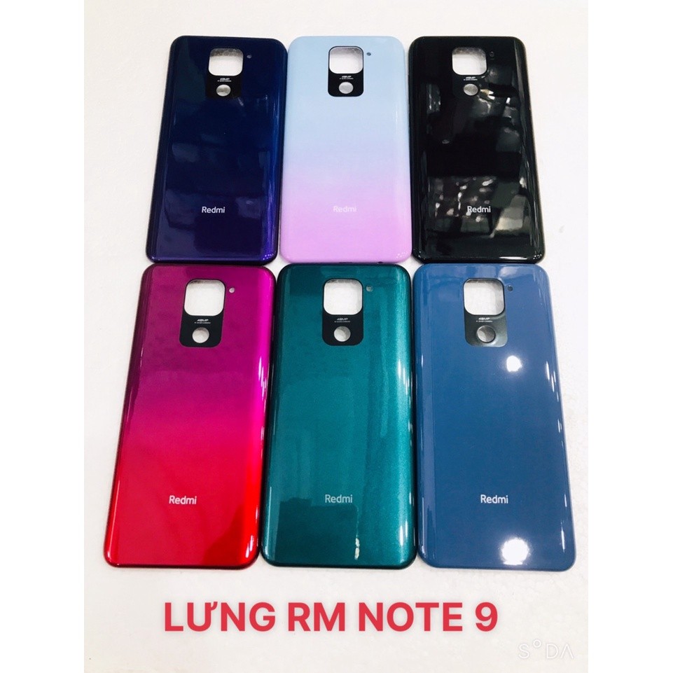 Lưng vỏ redmi note 9, khung sườn, benzen, lưng nhựa, vỏ xiaomi, M2003J15SC, M2003J15SG, M2003J15SS