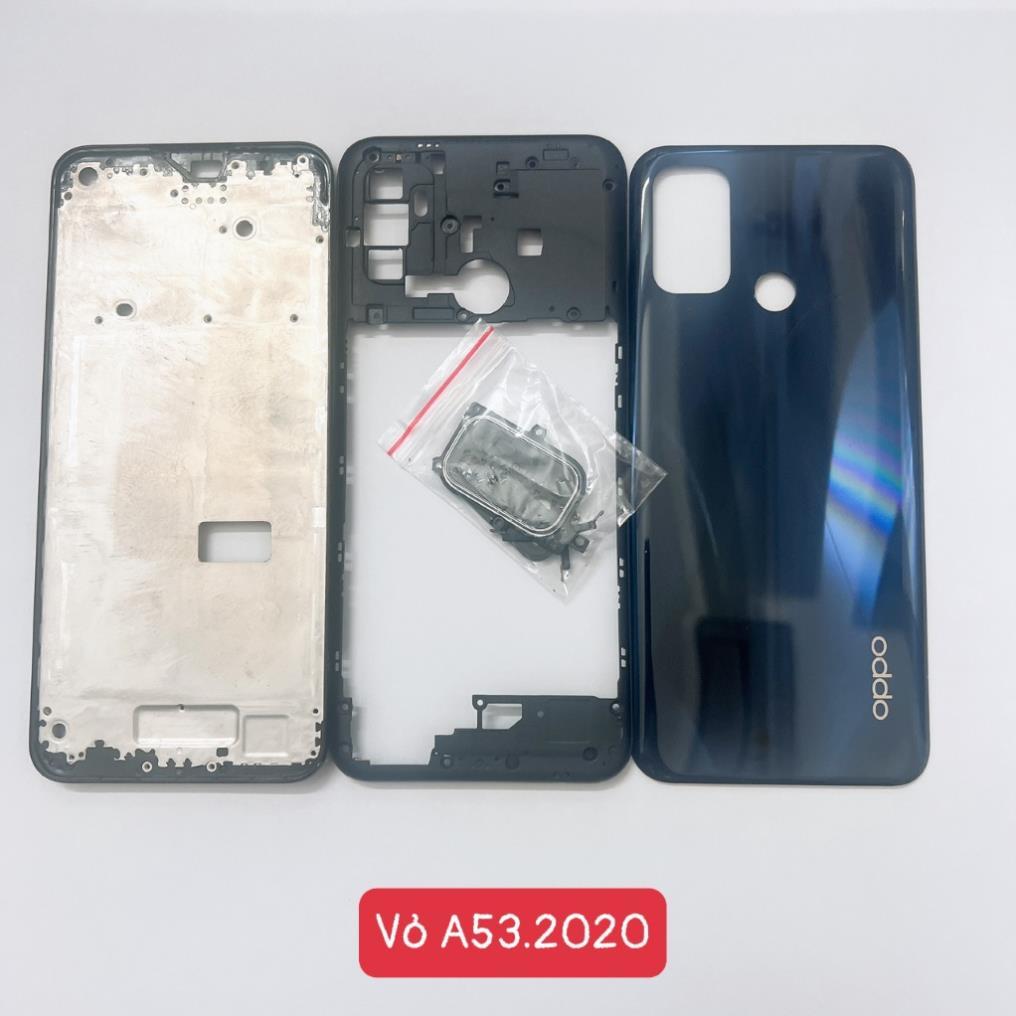 Lưng vỏ oppo a53 2020, lưng pin, khung nhựa, khung sườn, benzen vỏ oppo a53 4g, a53-4g, CPH2127, CPH
