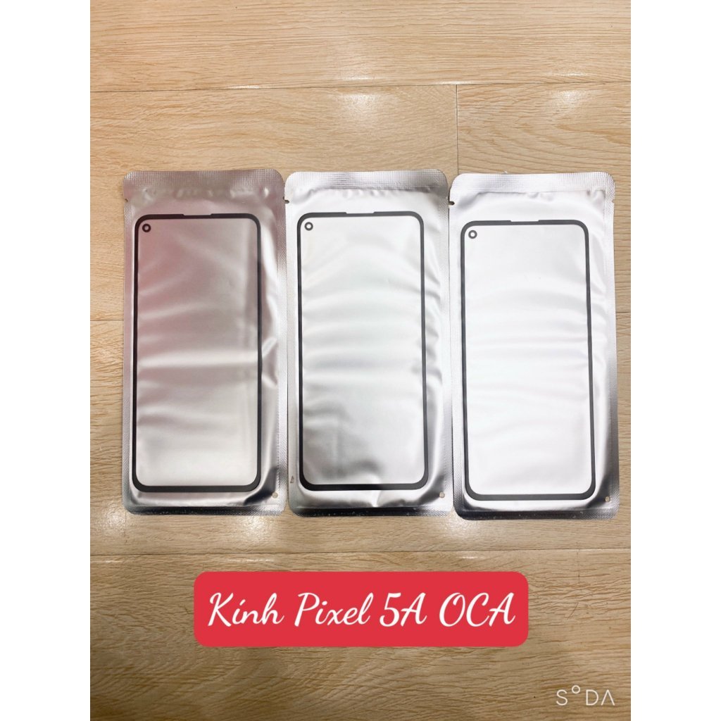 Kính ép màn hình có keo oca google pixel 5a , G1F8F, G4S1M, kính pixel 5a