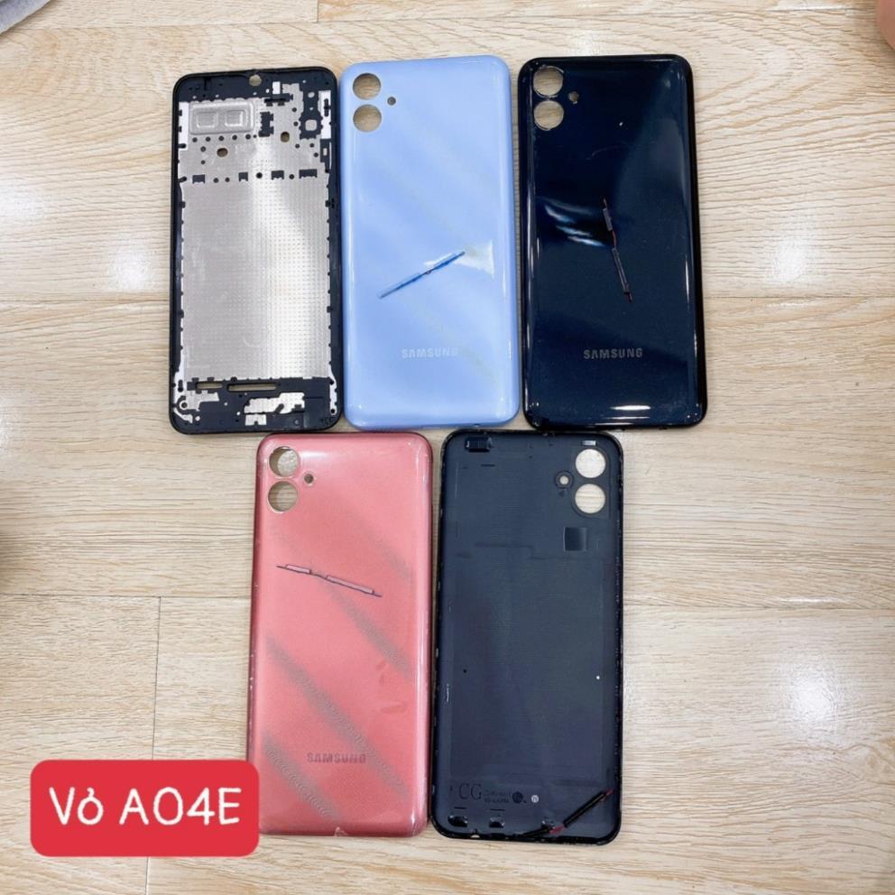 SS A04E BỘ - Lưng vỏ samung A04e - nắp lưng A042f - nắp pin - lưng pin sam sung a04e
