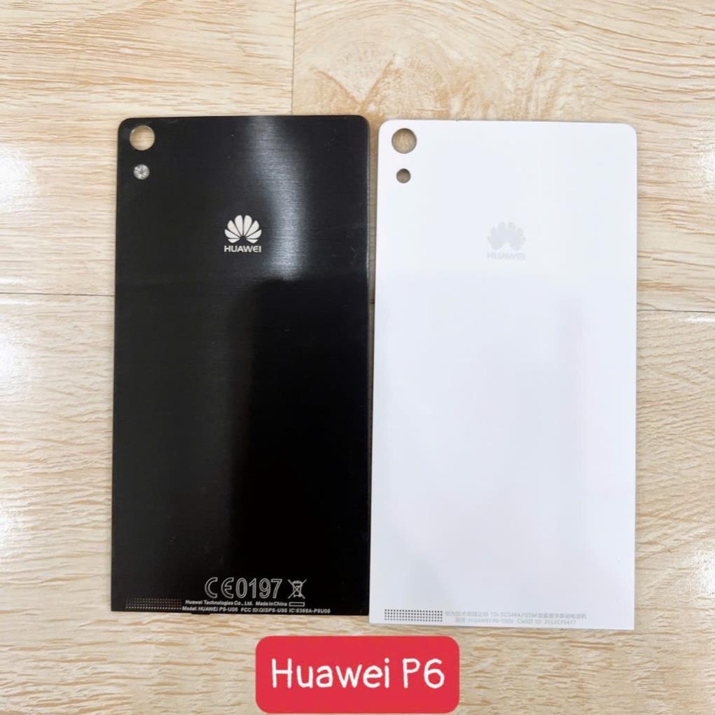P6 - Lưng vỏ huawei P6  - nắp lưng - nắp pin - vỏ bộ p6