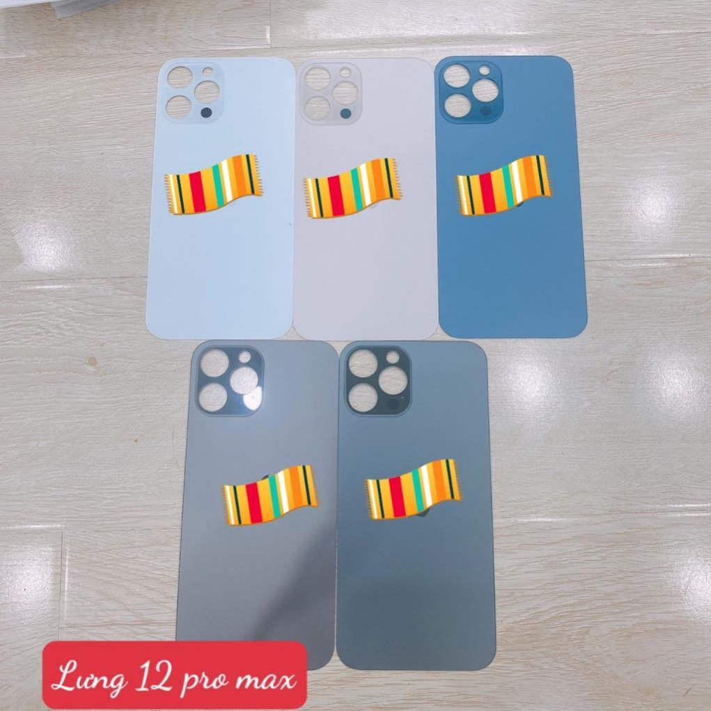 12 PRO MAX - Lưng vỏ dùng cho iphone 12 pro max, nắp lưng, nắp pin 12pm, lưng kính 12 promax