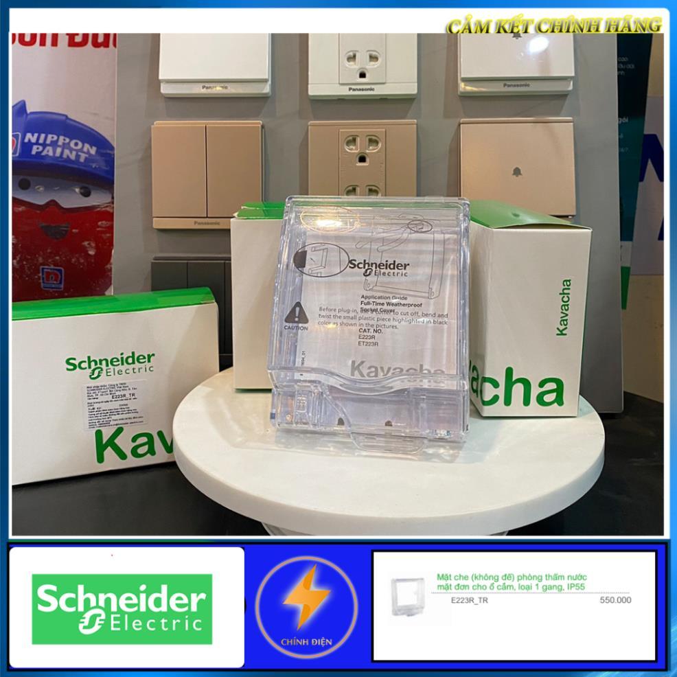 Mặt che mưa cho ổ cắm vuông Schneider E223R_TR