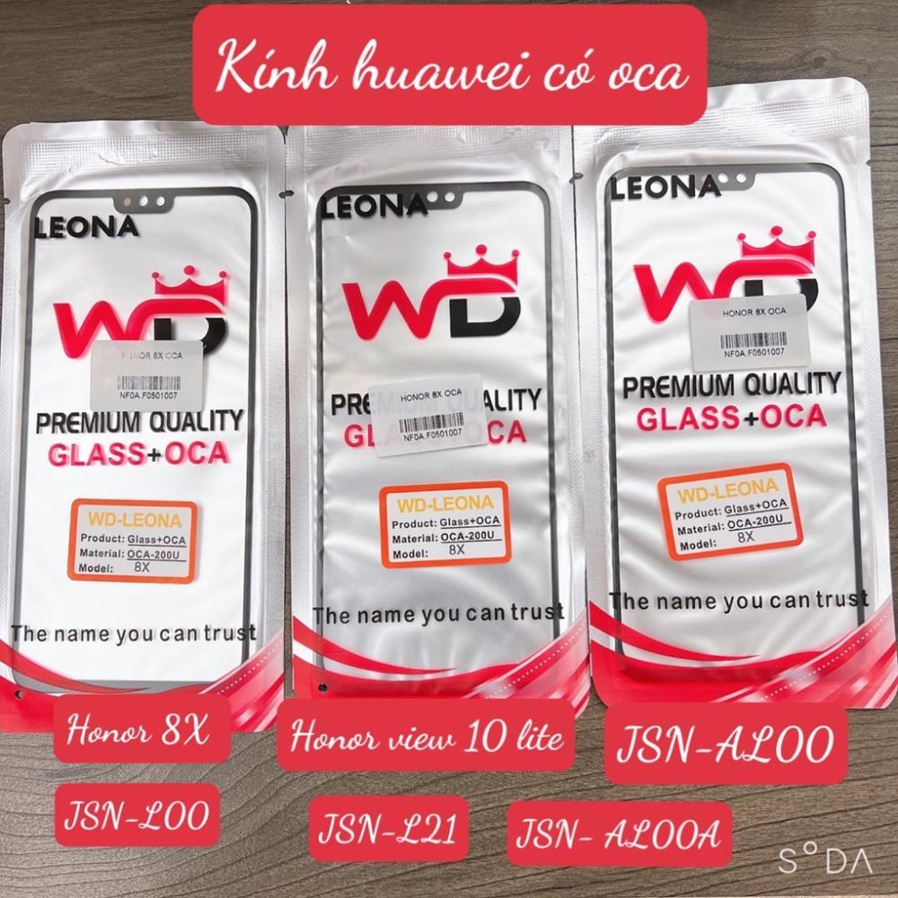 Kính honor 8x, kính ép màn hình có keo oca, kính huawei, kính Honor View 10 Lite, JSN-L22, JSN-L42, 
