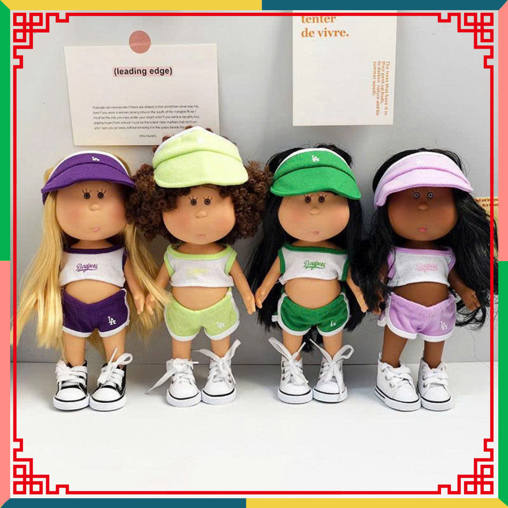 [Đủ mẫu] Búp Bê Khoai Tây Thân Nhựa Mia 24 cm = 10 inch Vinyl Doll
