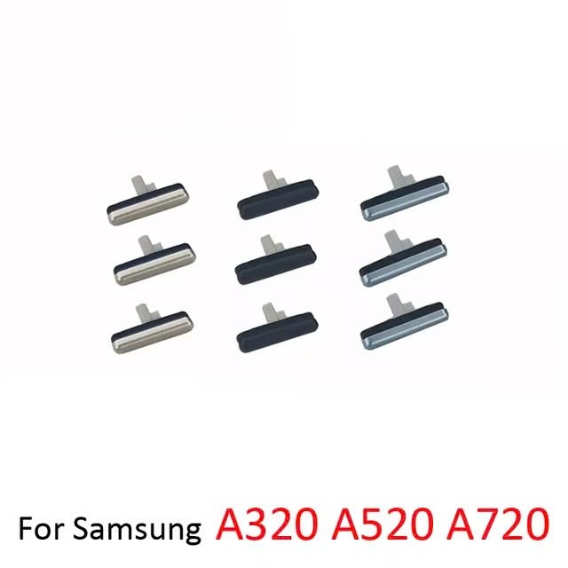 Nút nhựa bấm mở nguồn bên ngoài samsung a320, nút bấm on off  nút volume sam sung a3 2017, nút nhựa 
