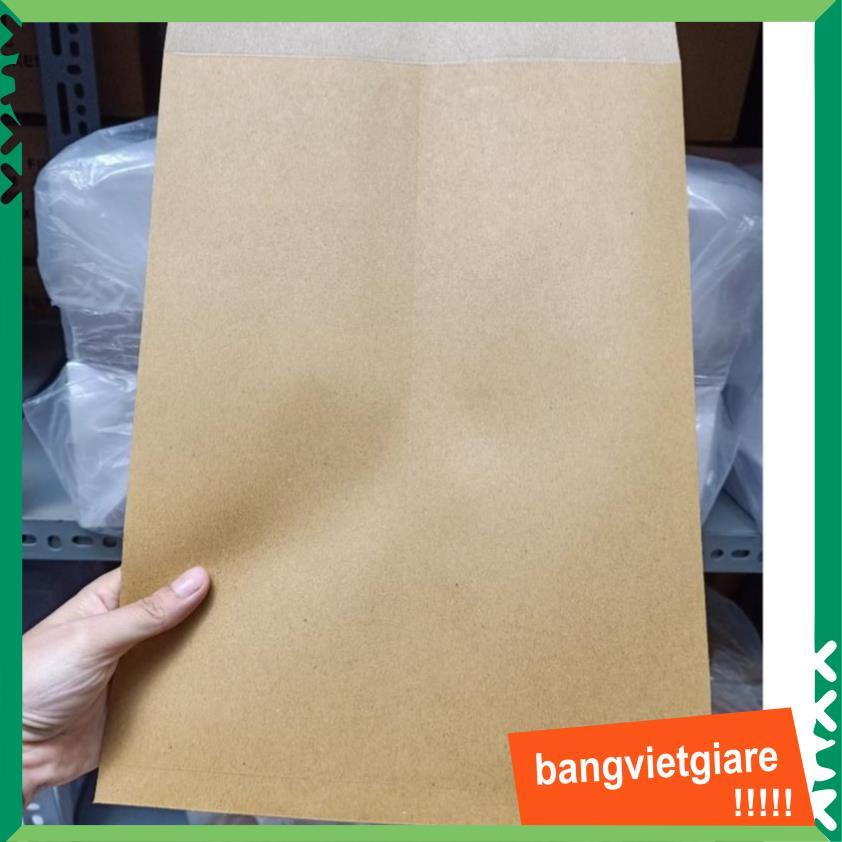Bao thư -  Bì Thư A4 (ĐL160) - Loại dày Giấy Kraft Nhật