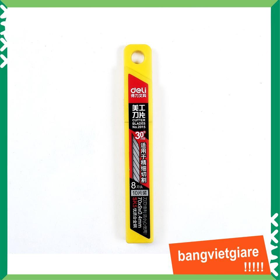 Lưỡi Dao Rọc Giấy 9mm - Deli 2015 (E2015)