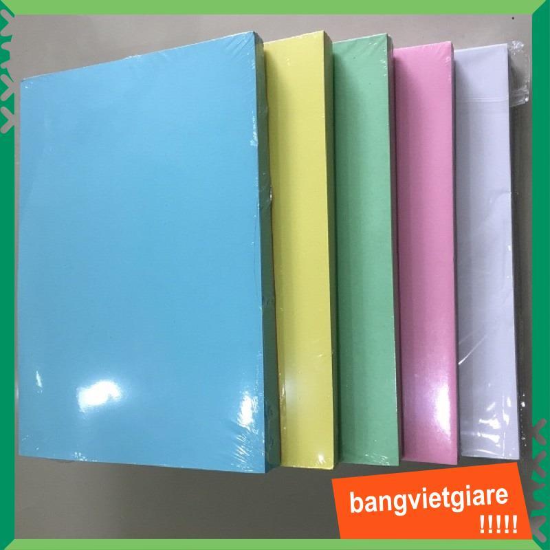 Giấy bìa màu - bìa cứng  A4/180gsm
