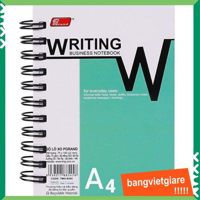 Sổ lò xo A4 200 trang Pgrand