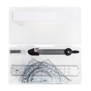 Bộ 6 món thước kẻ, comba - Deli E9609