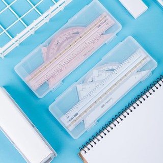 Bộ thước kẻ 4 món -Deli 02404 (EG02404)